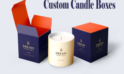 Beautiful Candle Box packaging